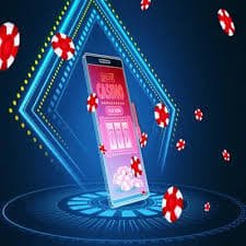f61 agency မိုဘိုင်းအက်ပ် Myanmar ဖုန်းတွင် Live Casino Baccarat ကစားနေသောမြင်ကွင်း